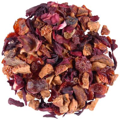 strawberry-kiwifruit tea