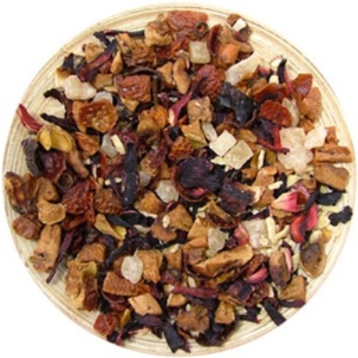 τσάϊ pinacolada (πράσινο τσάι-καρύδα-ανανάς-ηλίανθος)