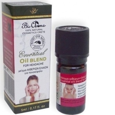 Μείγμα αιθέριων ελαίων Για πονοκέφαλο 5ml