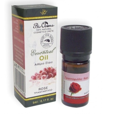 Αιθέριο Έλαιο Τριαντάφυλλο (διάλυμα 5% σε λάδι Τζοτζόμπα)