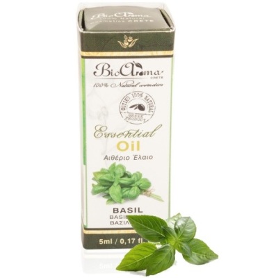 100% αγνό Αιθέριο Έλαιο Βασιλικού (5ml)