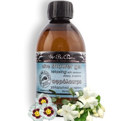 Φυσικό Αφρόλουτρο με λάδι ελιάς, δίκταμο, λάβδανο & γιασεμί 250ml