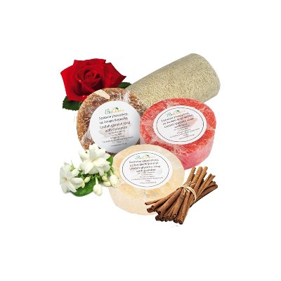 Απολεπιστικό σαπούνι γλυκερίνης με Λούφα. Κανέλα- 100gr