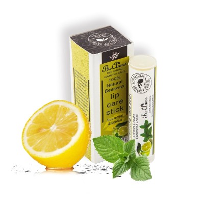 Στικ Χειλιών με Μελισσοκέρι και Άρωμα Δυόσμος-Λεμόνι 5ml